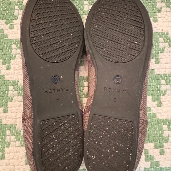 Rothy's Brown Flats with Knit Design - Picture 3 of 5